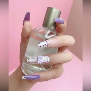 Coffin/Ballerina Shaped Press-On Nails